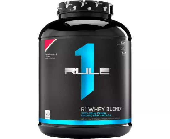 R1 Whey Blend 70 Servings Strawberries & Cream 5.08 lb