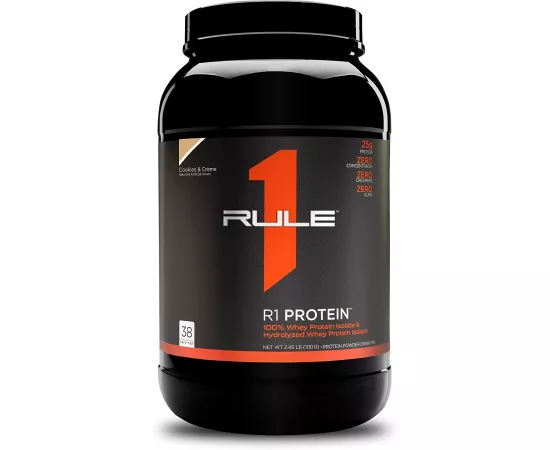 R1 Protein 38 Servings Cookies & Crème 2.42 Lb