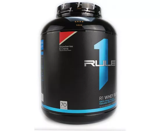 R1 Whey Blend 70 Servings Strawberries & Cream 5.08 lb