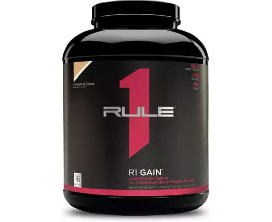 R1 Gain 16 Servings Cookies & Crème 5.00 lb