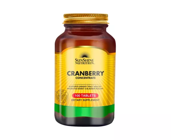 Sunshine Nutrition Cranberry Concentrate 100 Tablets