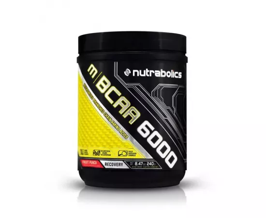 Nutrabolics BCAA 6000 Fruit Punch 240g