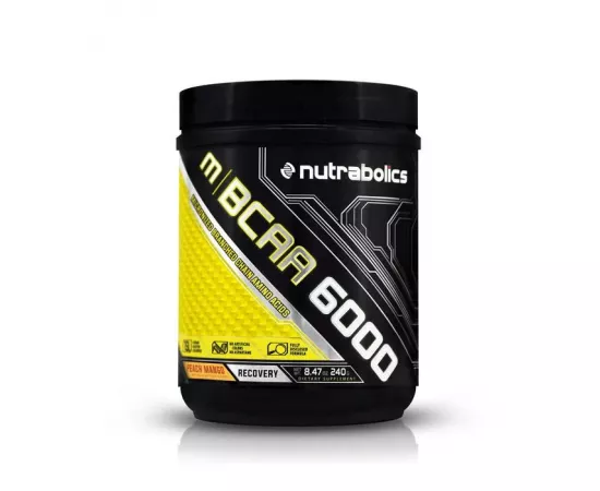 Nutrabolics BCAA 6000 Peach Mango 240g