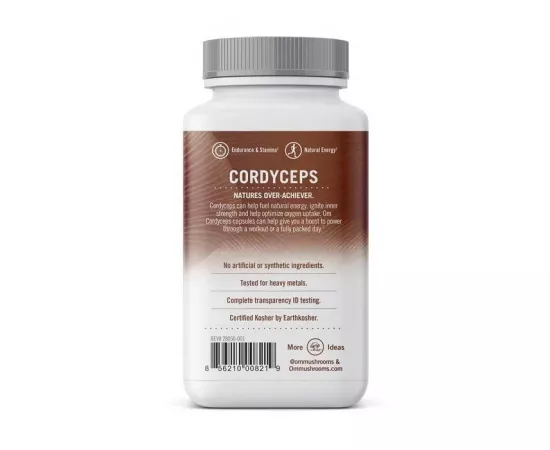 Om Cordyceps Mushroom Superfood 90 Vegetable capsules