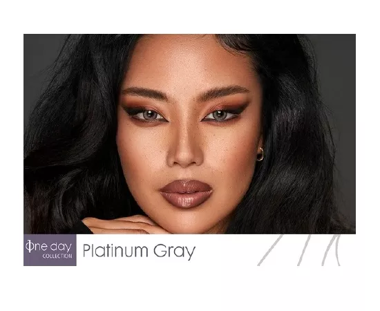 Bella Oneday Platinum Gray-0.00