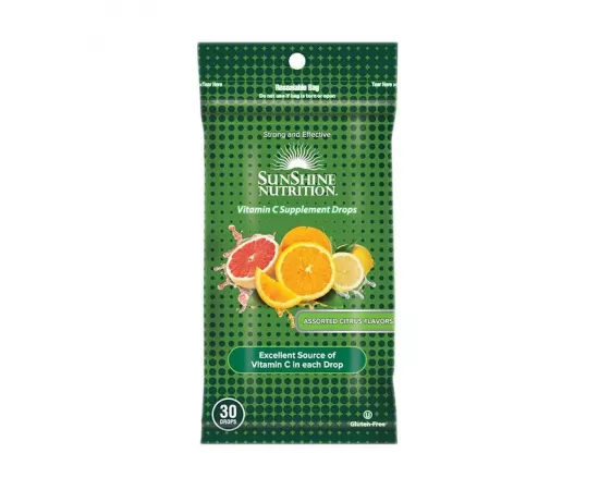 Sunshine Nutrition Lozenges Vitamin C Drops 30's