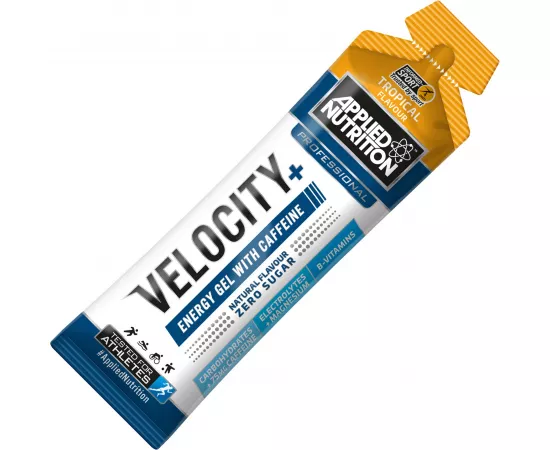 Applied Nutrition Velocity Isotonic Energy Gel with Caffeine Tropical 1 Piece