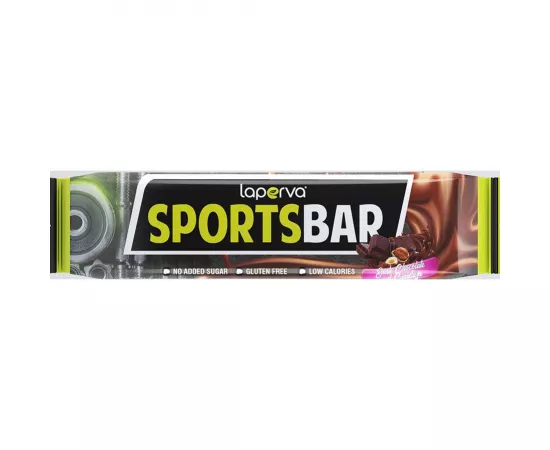 Laperva Sports Bar Dark Chocolate and Gianduja 42 gm