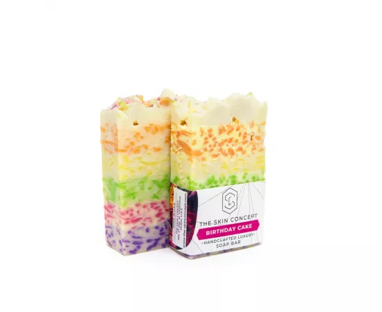 The Skin Concept Handmade Designer Birthday Cake - Bar Soap