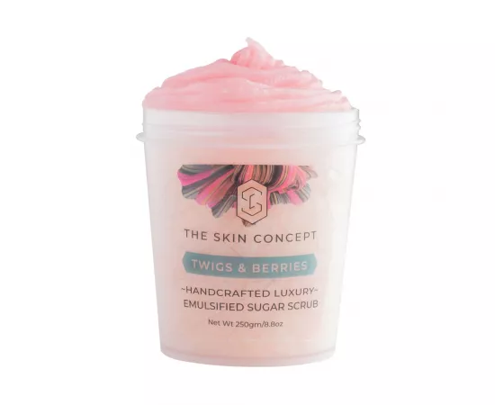 The Skin Concept Handmade Twigs And Berries - Emulsified Sugar Scrub