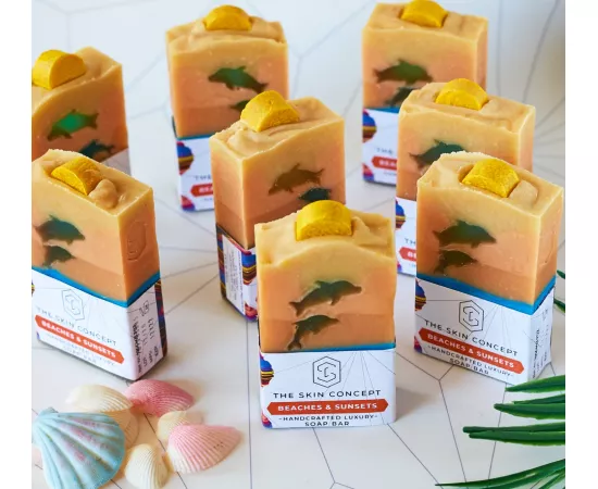 The Skin Concept Handmade Designer Beaches And Sunsetswellness - Bar Soap