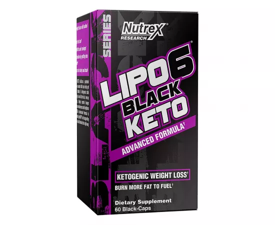 Nutrex Research Lipo 6 Black Keto 60 Capsules