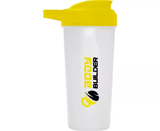 Body Builder Shaker Bottle White Color 600ml