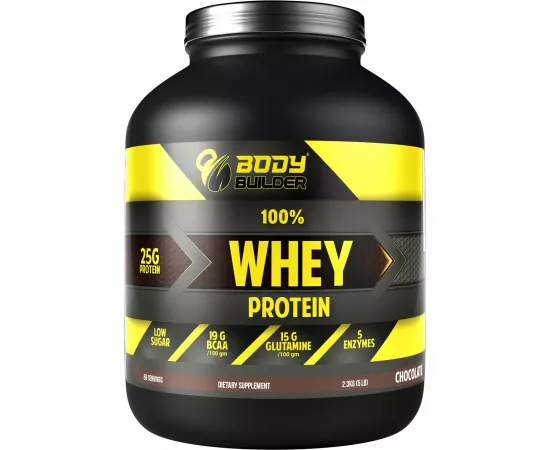 Body Builder Whey Protein Chocolate Flavor 2.3kgs(5lb)