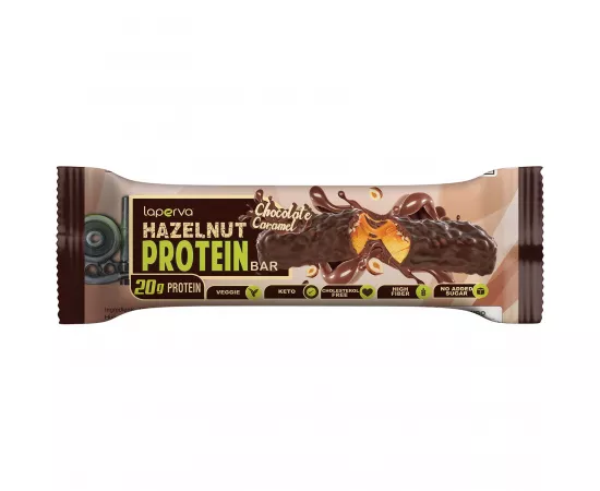 Laperva Crunchy Hazelnut Caramel Bar 60g