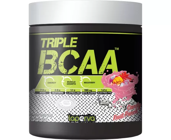 Laperva Triple BCAA, Candy Fruit Punch, 30