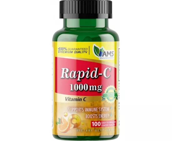 AMS Rapid C 1000 Mg Tablets 100's