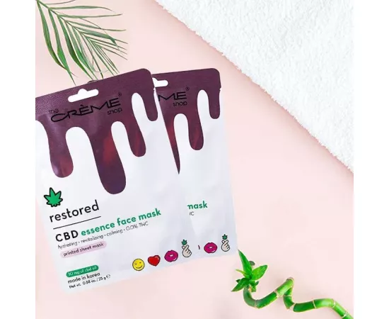 The Crème Shop CBD Oil Infused Essence Mask