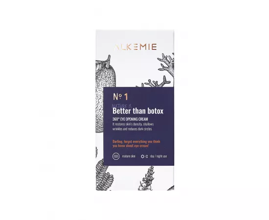 Alkemie Nature Is Better Than Botox Under Eye Cream 15 ml