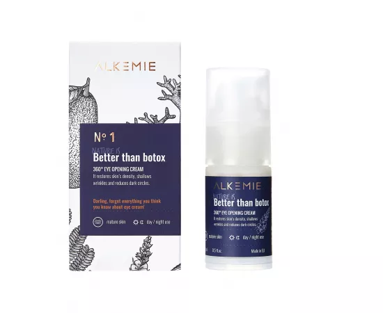 Alkemie Nature Is Better Than Botox Under Eye Cream 15 ml