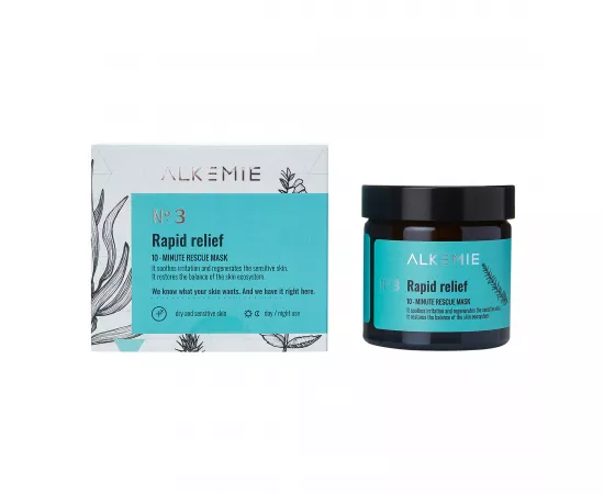 Alkemie Rapid Relief 10-Minute Rescue Mask 60 ml