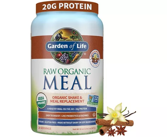 Garden of Life Raw Oganic Meal Vanilla Spiced Chai 907g