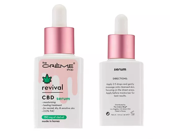 The Crème Shop Revival CBD serum