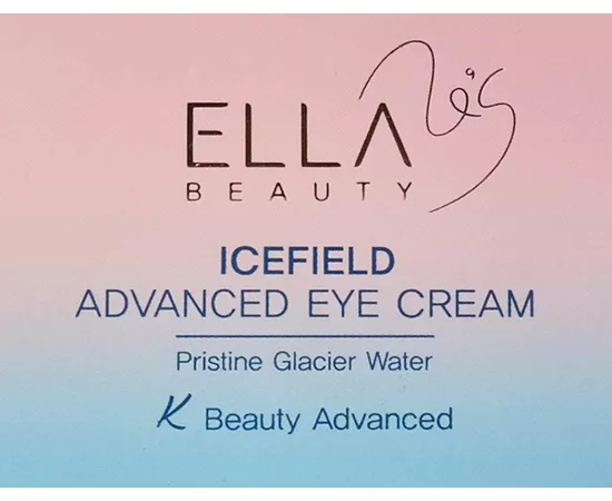 Ella Beauty Icefield Advanced Eye Cream (Pristine Glacier Water) 30 ml