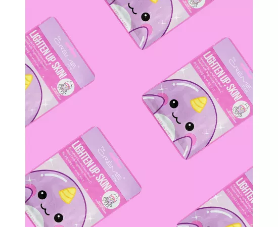 Lighten Up, Skin! Animated Narwhal Face Mask - Brightening Vitamin C