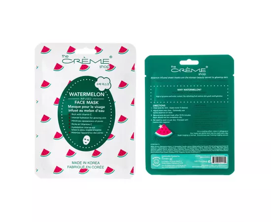 The Crème Shop Watermelon Face Mask