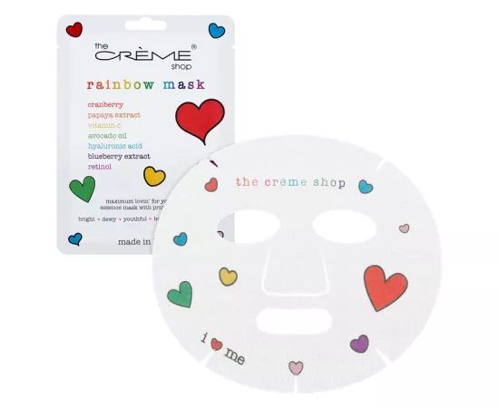 The Crème Shop Rainbow Face Mask