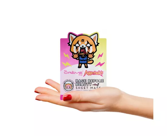 The Crème Shop Aggretsuko Rage Before Beauty Sheet Mask