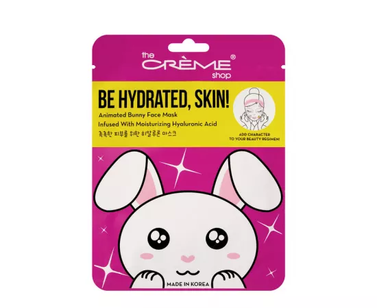 The Crème Shop Hydrated Skin Animated Bunny Face Mask