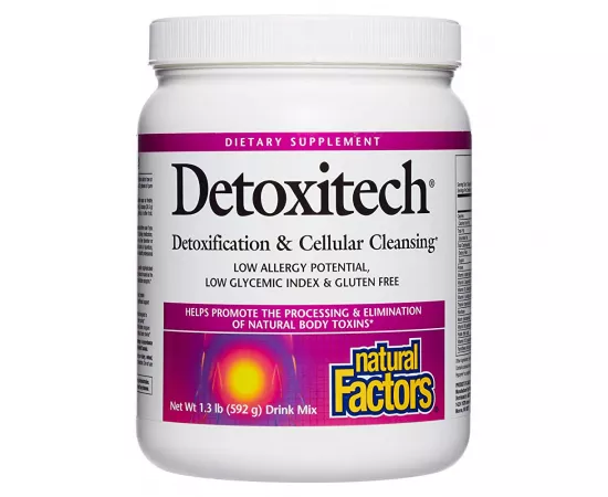 Natural Factors Detoxitech Drink Mix 592 gm