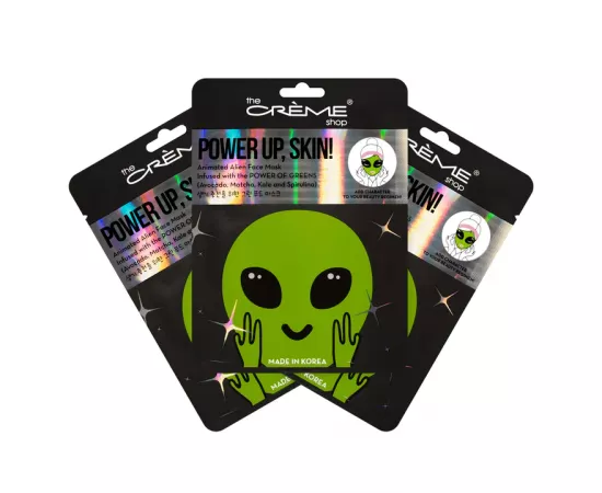 The Crème Shop Power Up Skin Alien Face Mask