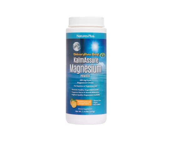 Natures Plus Kalm Assure Magnesium Powder 400 mg 0.80 lb