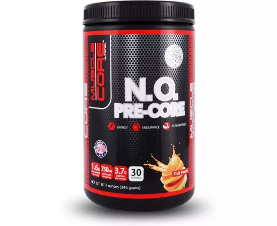 Muscle Core Nutrition N.O. Pre-Core Fruit Punch 345g