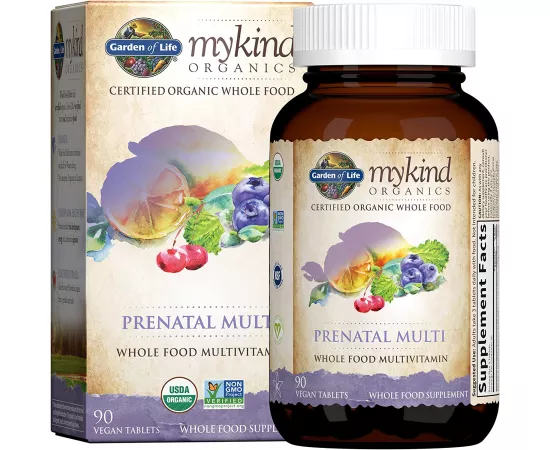 Garden of Life MyKind Organics Prenatal Vegan Tablets 90's