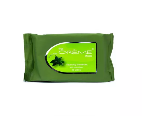 The Crème Shop Green Tea Cleansing Towelettes