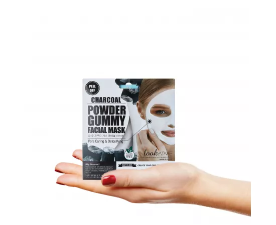 Look At Me Powder Gummy Facial Mask - Charcoal