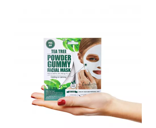 Look At Me 1Pc Powder Gummy Facial Mask (Tea Tree)