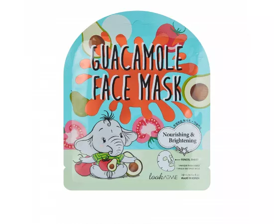 Look At Me Guacamole Tencel Face Mask