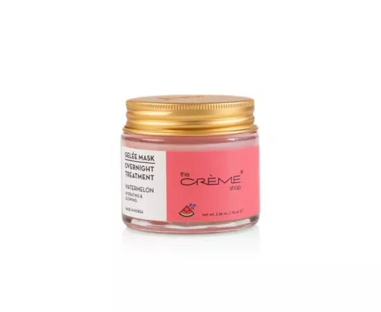 The Crème Shop Gelée Mask Overnight Treatment Watermelon For Hydrating & Glowing Skin