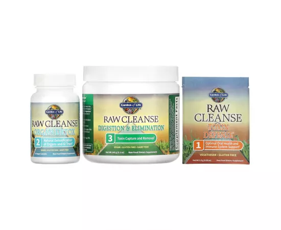 Garden of Life  Raw Cleanse System 3-Part Program