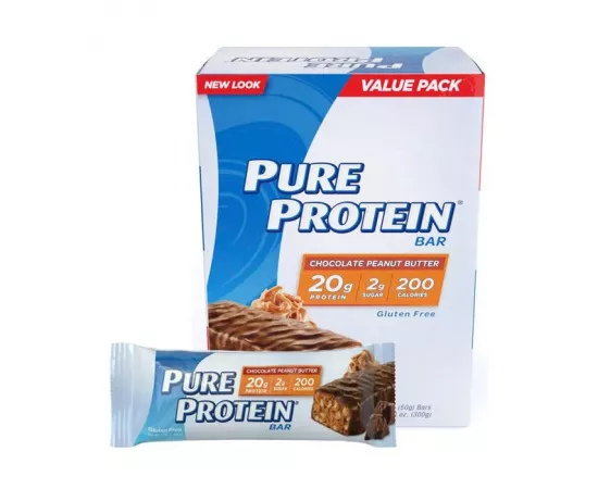 Pure Protein Chocolate Peanut butter 50g - Box of 6pcs