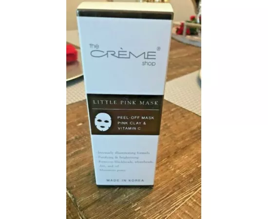 The Crème Shop Little Pink Mask Peel-Off Mask Charcoal & Vitamin E 100ml