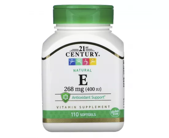 21st Century Vitamin E 268mg 400iu 110 Softgels