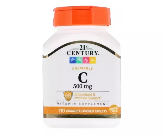 21st Century C 500mg Orange 110 Chewables