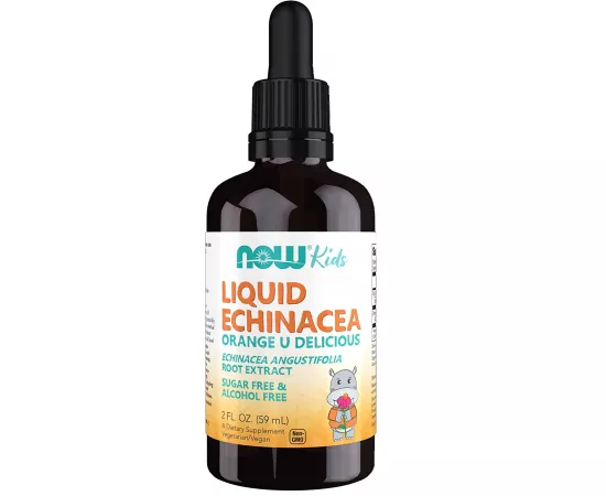 Now Kids Liquid Echinacea With Dropper 2 Fl Oz.