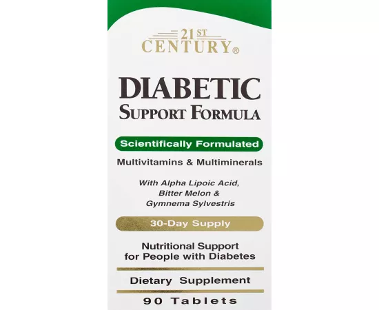 21st Century Diabetic Support Formula Tablets 90's